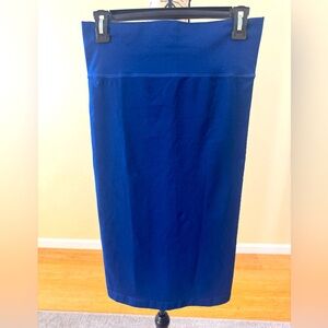 VENUS Blue Knee-Length Pencil Skirt for Work